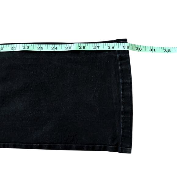 Artful Rebel Black Denim Straight Leg Jeans Mens Size 36X30 - Picture 7 of 9